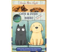 Bonus Meta Puzzle Cats & Dogs Breed Word Search + Hidden Word: A Fun loving Word Search Puzzle for Cats & Dogs Lovers | Easy to Read Print 6x9", 51 ... Pet lover or Self discovery of new names!