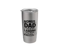 Bonus Papa te regarde atterrir Ma mère fait dire à papa Gobelet isotherme en acier inoxydable double paroi