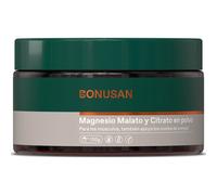 Bonusan Magnésium Malate et Citrate Poudre 130g