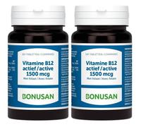 BONUSAN Vitamine B12 Active 1500 mcg Comprimé(S) 2x180 pc(s)