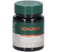Bonusan Vitamine D3 & K2 Capsule(S) Douce(S) 60 pc(s)