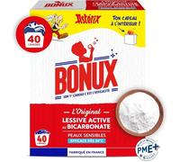 Bonux-Lessive en Poudre l'Original-Détachant textile-Adapté aux Peaux Sensibles-Nettoie en Profondeur-2Kg et 40 Lavages