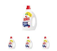 Bonux Lessive Liquide Fraîcheur Bouteille | Adaptée aux peaux sensibles | Nettoie en Profondeur | Pour linge Blanc et Couleur | 1,4L et 31 Lavages (Lot de 4)