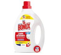 Bonux - Lessive Liquide l'Original Bouteille - Désinfectant Linge - Adaptée aux Peaux Sensibles - Bébé - Nettoie en Profondeur - Pour Linge Blanc et Couleur - 1,9L et 42 Lavages