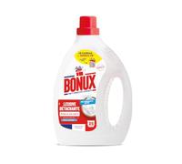 Bonux - Lessive Liquide l'Original Bouteille - Adaptée aux Peaux sensibles - Nettoie en Profondeur - pour Linge Blanc et Couleur - 1,575L et 35 Lavages