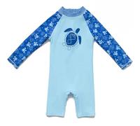 BONVERANO Bébé Maillot Bain UPF 50+ Protection Solaire Fermeture Éclair (Bleu 2, 18-24 Mois)
