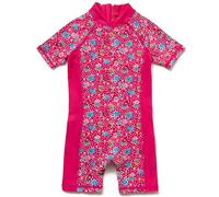 BONVERANO Bébé Maillot Bain UPF 50+ Protection Solaire Fermeture Éclair (Fleur 2, 6-9 Mois)