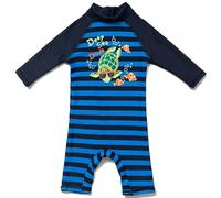 BONVERANO Bébé Maillot Bain UPF 50+ Protection Solaire Fermeture Éclair (Tortue, 6-9 Mois)