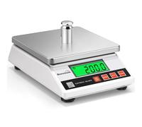 Bonvoisin 0.1g 5kg-10kg Balance Électronique Numérique de Haute Précision Portable de Laboratoire Balance Analytique Pesage Industriel Certifiée CE (6kg,0.1g)