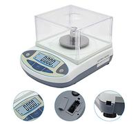 Bonvoisin 100-500g 0.001g Balance Analytique Électrique de Laboratoire de Haute Précision Balance Scientifique de Bijoux de Cuisine avec Pare-Brise (100g,0.001g)