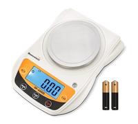 Bonvoisin Balance Laboratoire Digital 600g x 0.01g, Balance Analytique de Précision avec Affichage LCD, Balance pour Bijoux, Précision 0.01g pour Usage Scientifique