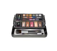 bonvoyage Hello Beautiful, Kit de Maquillage Professionnel 26 Pièces avec Miroir, Ombres à Paupières, Bronzant, Blush, Highlighter et Pinceaux, Kit de Maquillage Portable avec Formules Mélangeables