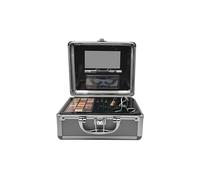 bonvoyage, Coffret Maquillage Femme Yeux 26 Pièces, avec Faux Cils, Palette Fard à Paupière 18 Couleurs, Eyeliners, Recourbe Cils, et Pinceaux, Kit Portable et Léger, All About My Eyes