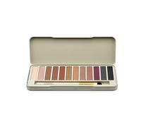 bonvoyage Essentials Naked Eyes, Palette de Maquillage Professionnel de 12 Ombres à Paupières Naturelles, Coffret à Emporter pour Filles, Adolescentes et Femmes