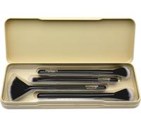 Bonvoyage Essentials, Set Pinceaux Maquillage Pour Vi , Inclut 4 Pinceaux Pour Contour, Correcteur, Illuminateur Et Poudre Pour Une Application Douce Du Maquillage, Blending Is My Cardio