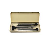bonvoyage Essentials Blending is My Cardio, Lot de Pinceaux Fond de Teint pour le Visage, Palette de Maquillage Professionnelle à Emporter, Cadeau pour les Filles, les Adolescentes et les Femmes
