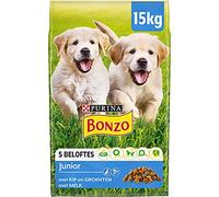 Bonzo Junior avec Poulet, Lait et légumes - pour Les Chiots à partir de 6 Semaines - 15kg