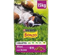Bonzo Maxi avec Boeuf - pour Les Plus Grandes Races de Chiens - 15kg