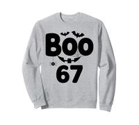 Boo 67 Halloween Six Sept Meme Costume Party Sweatshirt