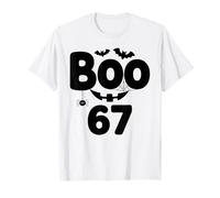 Boo 67 Halloween Six Sept Meme Costume Party T-Shirt