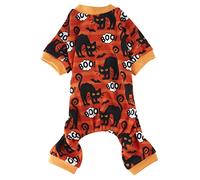 Boo Bats Pyjama d'Halloween pour chien - Costume pour animal domestique - Pyjama grenouillère - Dos 58,4 cm - Taille XL