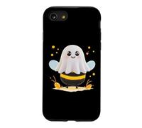 Boo Bees Illustration d'halloween Motif Abeilles fantômes Coque pour iPhone SE (2020) / 7/8