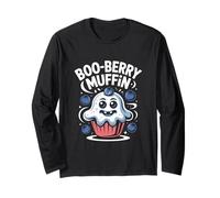 Boo-Berry Muffin Mignon Myrtille effrayante Manche Longue