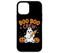 Boo Boo Crew Ghost Nurse s'amuse pour Halloween Coque pour iPhone 12 Mini