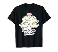 Boo & Boo, Forever Halloween Tenue de Mariage effrayante fantôme T-Shirt