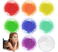 Boo Boo Lot de 8 packs de glace chaude et froide pour soulager la douleur, sacs réutilisables pour blessures d'enfants, fièvre, dents de sagesse, yeux fatigués, maux de tête