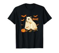 Boo Costume de Blaireau pour Halloween Cosplay Fantôme Amoureux des Animaux T-Shirt