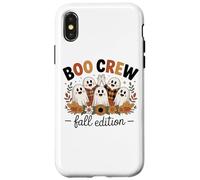 Boo Crew, édition automnale, de Jolis fantômes Amusants pour Halloween Coque pour iPhone X/XS