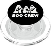 Boo Crew Ghost Band, Motif de soirée Musicale Amusant pour Halloween PopSockets PopGrip pour MagSafe