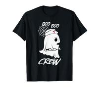 Boo Crew Ghost Nurse Funny Halloween Costume T-Shirt Graphique avec Valeur