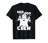 Boo Crew Ghost Nurse Funny Halloween Costume T-Shirt Graphique avec Valeur