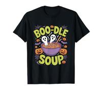 Boo Dle Soup Nouilles fantômes d'halloween drôles T-Shirt Graphique avec Valeur