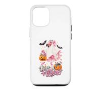 Boo et Fabuleux Flamant Rose d'halloween Mignon Coque pour iPhone 12/12 Pro