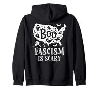 Boo Fascism Boo Sheet Resist No King America Halloween Ghost Sweat à Capuche