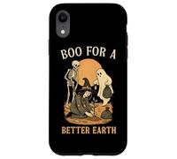 Boo for A Better Earth Nature Lovers Halloween Tree Plantation Coque pour iPhone XR