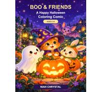 Boo & Friends: A Happy Halloween Coloring Comic