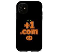 Boo Halloween +1 Plus One Dot COM Country Code Coque pour iPhone 11