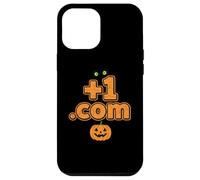 Boo Halloween +1 Plus One Dot COM Country Code Coque pour iPhone 12 Pro Max