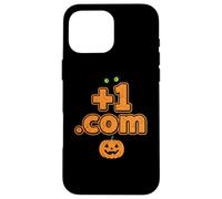 Boo Halloween +1 Plus One Dot COM Country Code Coque pour iPhone 16 Pro Max