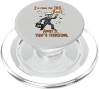 Boo-Halloween, Bureau des finances, Agent Boo-IRS Köstüm, Halloween PopSockets PopGrip pour MagSafe