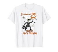 Boo-Halloween, Bureau des finances, Agent Boo-IRS Köstüm, Halloween T-Shirt
