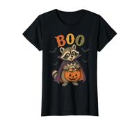 Boo Halloween Raton Laveur Vampire Mignon Tour ou friandise T-Shirt Graphique avec Valeur
