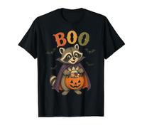 Boo Halloween Raton Laveur Vampire Mignon Tour ou friandise T-Shirt Graphique avec Valeur