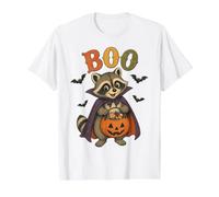 Boo Halloween Raton Laveur Vampire Mignon Tour ou friandise T-Shirt Graphique avec Valeur