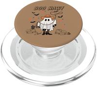 Boo Haw, fantôme de Cow-Boy, Halloween drôle PopSockets PopGrip pour MagSafe