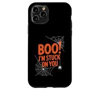 Boo I'm Stuck on You Spider Webs Halloween Coque pour iPhone 11 Pro